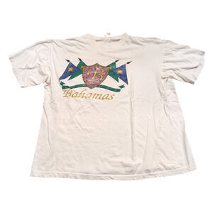 80's Bahamas Flags T shirt